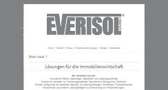 Desktop Screenshot of everisol.com