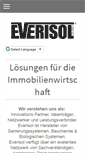 Mobile Screenshot of everisol.com